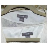 Women’s Cream Tops & Layering Pieces (The Limited, J Jill)