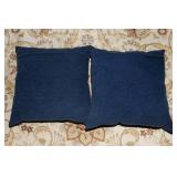 Set of 2 Navy Throw Pillows – Pier 1 Imports