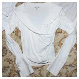 Women’s White Tops & Shawl Set - Cabi and Coldwater Creek