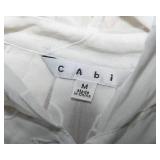 Women’s White Tops & Shawl Set - Cabi and Coldwater Creek