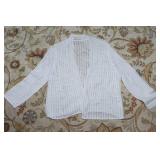 Women’s White Tops & Shawl Set - Cabi and Coldwater Creek