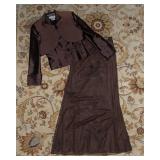 Jovani Formal Outfit – 3 Piece Set (Brown, Size 14)