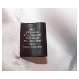 The Limited Wool Blend Coat – Cream/Taupe, Size Large