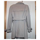 The Limited Wool Blend Coat – Cream/Taupe, Size Large