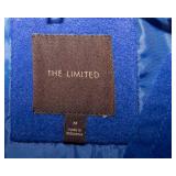 The Limited Cobalt Blue Wool Blend Coat – Size Medium