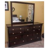 HOM Furniture Dresser & Mirror