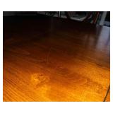 Restoration Hardware Pearse 54” Round Extension Dining Table + 6 Cross Back Chairs