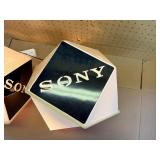 2-vintage Sony lighted advertising signs, in Working Order !