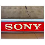 2-vintage-style Sony lighted signs