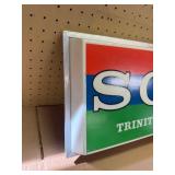 Vintage Sony Trinitron Color TV fluorescent sign.