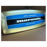 New -collectible Marantz audio dealer light box, open box , dead stock, In working order ! Hard to find