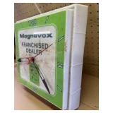 vintage Magnavox franchised dealer advertising clock; runs, did not light