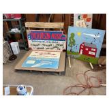 Vintage Music Store & Advertising Sign Lot