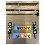 Vintage Sony Display Sign & Store Advertising Pieces, Including Rotational Display unit - Works !