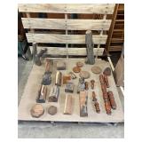 Rustic Wood Turning Blanks, Branch Pieces & Furniture Parts Lot