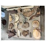 Rustic Live Edge Wood Slabs, Bark Pieces & Plaques Lot