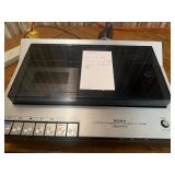 Vintage Sony TC-138SD stereo cassette-corder, a collectible audio component from the 1970s. Powers up , see details