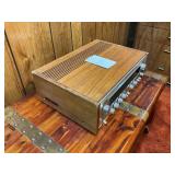 Vintage Sony AM/FM Stereo Receiver with Wood Cabinet