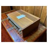 Vintage Sony AM/FM Stereo Receiver with Wood Cabinet