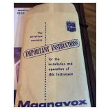 Magnavox New Open Box, Vintage MX Model 1620 Stereo Receiver , tested - Works