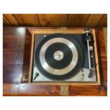 Vintage United Audio Dual Turntable with Wood Base