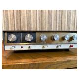 Vintage Knight-Kit KG-854 transistor stereo amplifier, Powers on