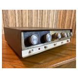 Vintage Knight-Kit KG-854 transistor stereo amplifier, Powers on