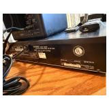 Working vintage Denon DCD-520 Compact Disc Player with pair of Audio Engine Speakers, Deep, rich sound.