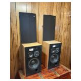 Pair of Vintage JBL Decade 36 Floor Speakers
