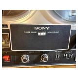 Vintage Sony TC-353D reel-to-reel tape recorder, a collectible stereo tape deck manufactured during the late 1960s to early 1970