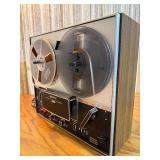 Vintage Sony TC-353D reel-to-reel tape recorder, a collectible stereo tape deck manufactured during the late 1960s to early 1970
