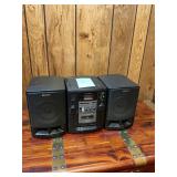 Sony Mini Stereo System with Speakers