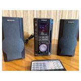 Aiwa XR-MS3 Compact Disc Stereo System powers up and works* see notes