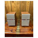 Pair of Panasonic 3-Way Speaker System Speakers
