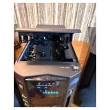 Aiwa XR-MS3 Compact Disc Stereo System  Powers on. Works * see notes
