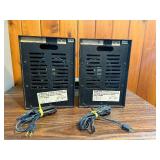 Pair of Magnavox console speaker section from the SE265 series