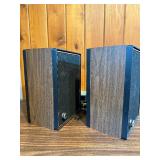 Pair of Magnavox console speaker section from the SE265 series