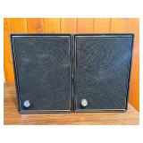 Pair of Magnavox console speaker section from the SE265 series