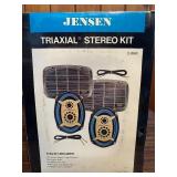 This vintage Jensen Triaxial Stereo Kit (Model C-9945)