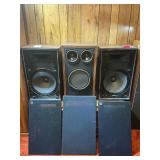 Mixed Vintage Floor Speaker Lot