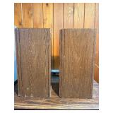 Vintage KLH Model 5 speakers, known for their iconic design and superior audio performance