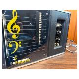 Vintage electronic music education tool manufactured by Sound Sciences Inc. (Santa Ana, California).Powers on.