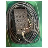16-channel by 4-return audio snake cable, likely a Rapco Horizon Stage Series
