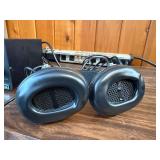 Vintage Koss ESP-9 Electrostatic Stereophone system with its accompanying E-9 Energizer. Powers on.