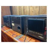 Monsoon Multimedia MM1000 Speaker System with Powered Subwoofers & Satellite Speaker