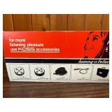 New in Box ! Koss PRO/4AA, a set of iconic, professional-grade studio headphones first introduced in 1970