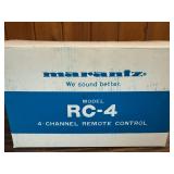 Rare! New in Box: a Marantz Model RC-4, a vintage quadraphonic wired remote control produced in the early to mid-1970s
