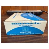 New in box: This box contains a Marantz SQA-2B SQ Decoder Adaptor, a vintage audio component designed to "unlock" four-channel quadraphonic sound on specific Marantz receivers and amplifiers from the 