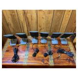 Set of 6 Monsoon Satellite Speakers with Stands