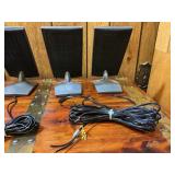Set of 6 Monsoon Satellite Speakers with Stands